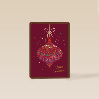 Stijlvolle kerstkaart