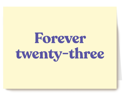 Verjaardagskaart Hallmark | Verjaardagskaart Man Vrouw Forever Twenty Three