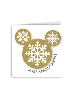 disney adult kerstkaart have a magical christmas