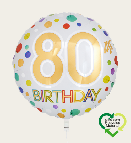 Ballon Eco 80 Verjaardag