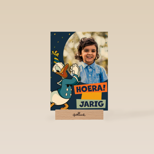 Donald Duck verjaardag fotokaart