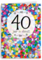 confetti 40 jaar in dienst
