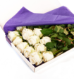Brievenbusbloemen Rozen Wit