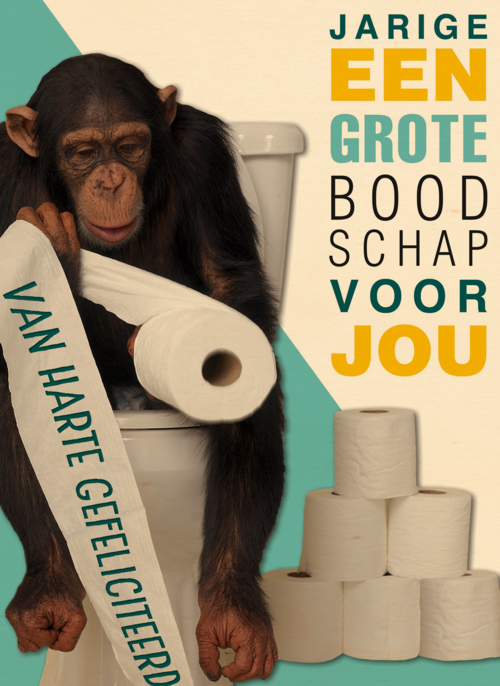 aap met grote boodschap voor jou