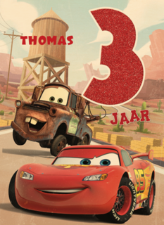 verjaardag leeftijden disney cars 3