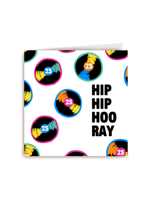 hip hip hooray met deze vinyl