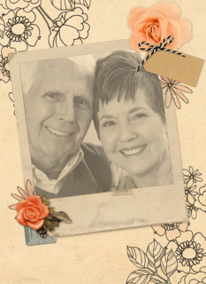 x jaar getrouwd met fotolijst