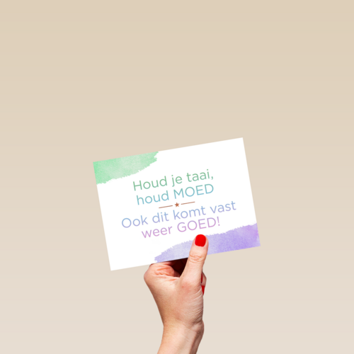 houd je taai houd moed