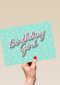 verjaardag kaart hip birthday girl