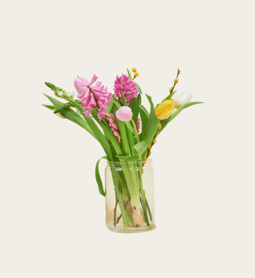 Brievenbus Boeket Bloemen Happy Spring 