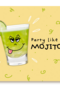 verjaardag kaart klassiek party like a mojito