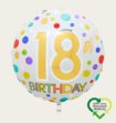 Ballon 18 Birthday Multi Eco