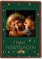 Fotokaart Kerst fijne feestdagen