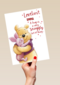 Valentijnskaart Pooh A hug