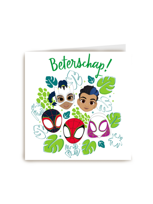 Kaart Hallmark | Beterschapskaarten | Spidey And Friends Beterschap