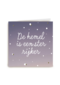 de hemel is een ster rijker