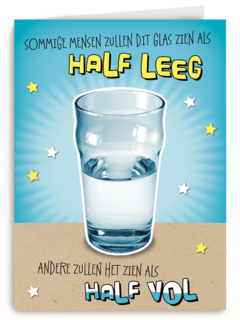 half vol half leeg