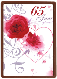 Jubileum briljant 65 jaar getrouwd