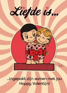 Liefde is ingepakt zijn
