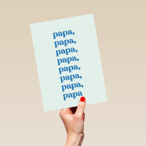 vaderdag kaart andc papa papa
