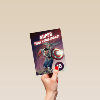 Captain America Superfijne verjaardag