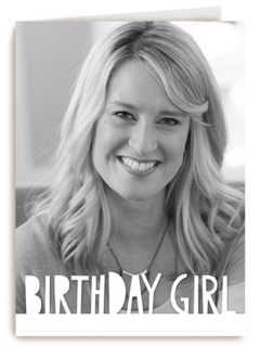 birthday girl vrouw foto