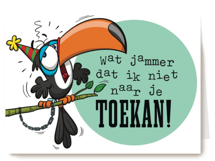 funny mail wat jammer dat ik niet naar je toekan