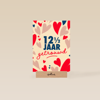 12 en een half jaar getrouwd