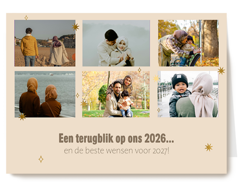Fotokaart Nieuwjaar | Hallmark |  Fotokaart Hallmark | Nieuwjaar | Een Terugblik Op 2026