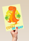 op kamp kaart dinosaurus