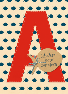 gefeliciteerd met je zwemdiploma A