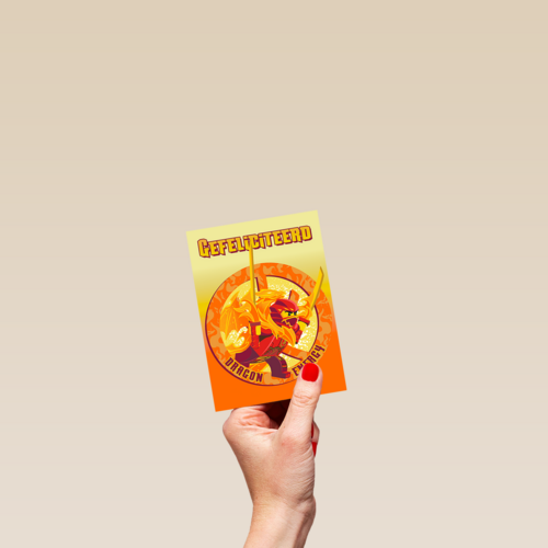 Lego Ninjago Gefeliciteerd