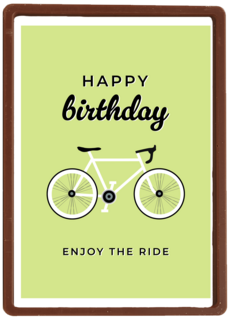 happy birthday enjoy the ride op je fiets