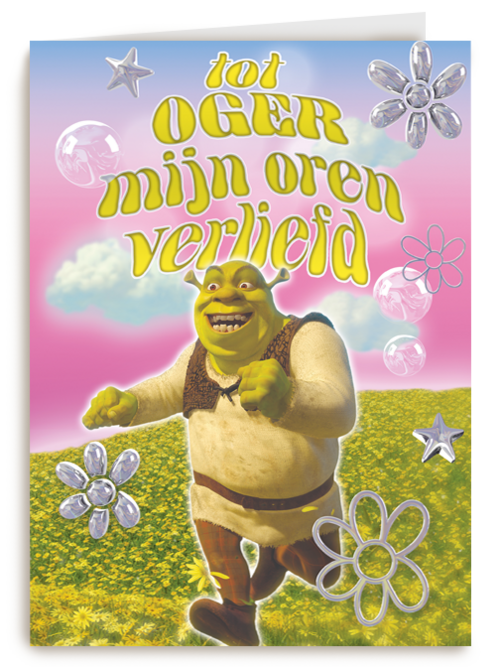 shrek tot oger mijn oren verliefd