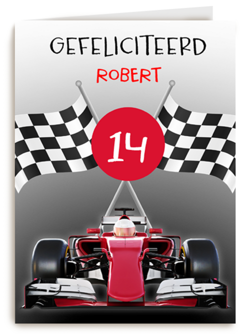 Verjaardagskaart Hallmark | Verjaardagskaart Raceauto
