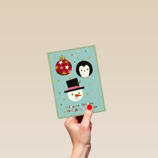 Kinderpostzegels - Kerstballen