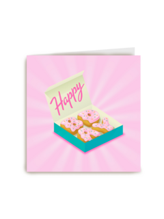 happy bday donuts