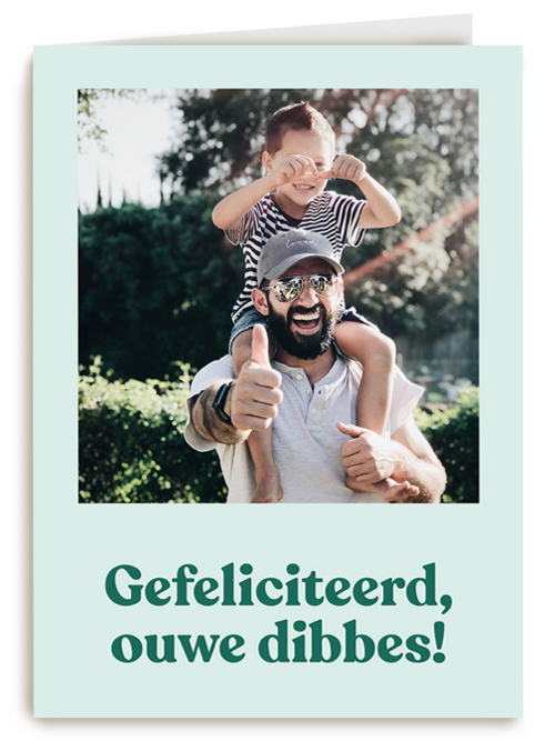 verjaardag fotokaart andc grappig