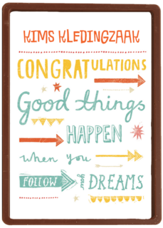 good things happen when you follow your dreams