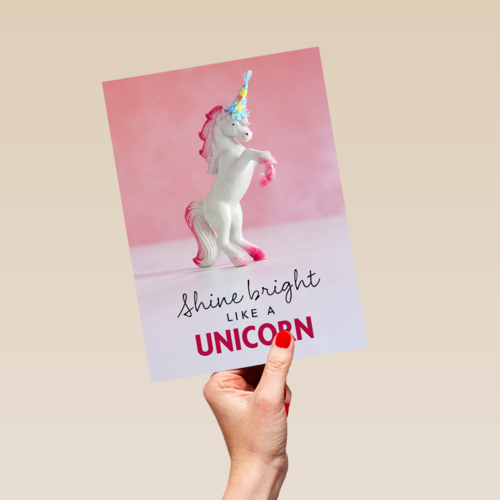 shine bright like a unicorn