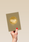 moederdag kaart stijlvol jij bent goud waard gouden cirkel