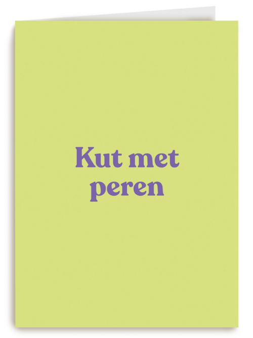 Kut met peren andC