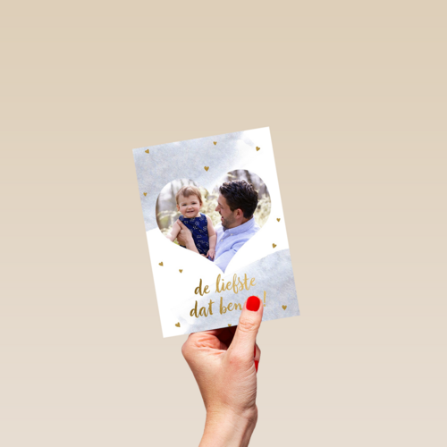 fotokaart vader de liefste dat ben jij