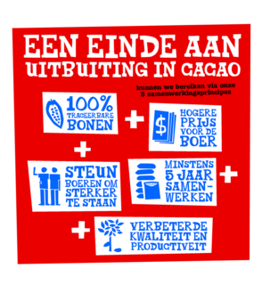 Tony Chocolonely Hoera Hoera Hoera Feestreep