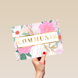 Botanische kaart communie