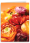 boeket van bloemen in herfstkleuren