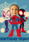 Birthday hero spidey and friends