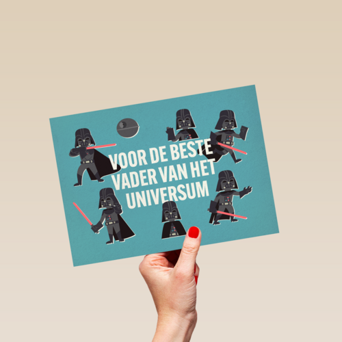 Voor de beste vader van het universum Star Wars