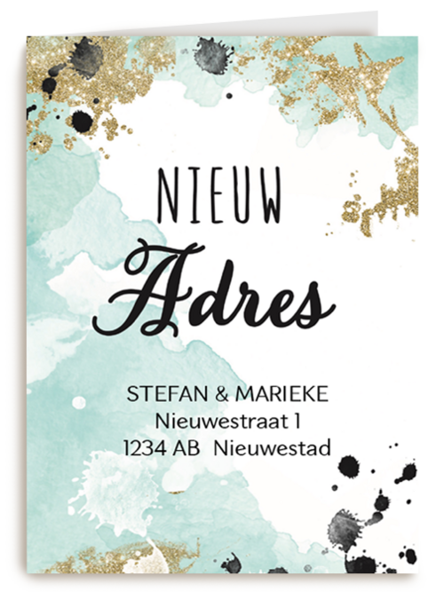 watercolor nieuw adres