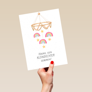 Geboortefelicitatie kleindochter